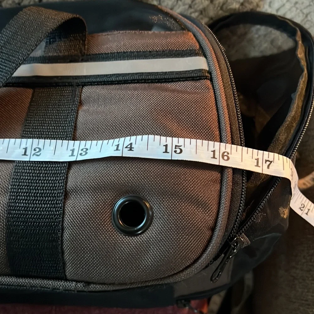Small pet carrier.